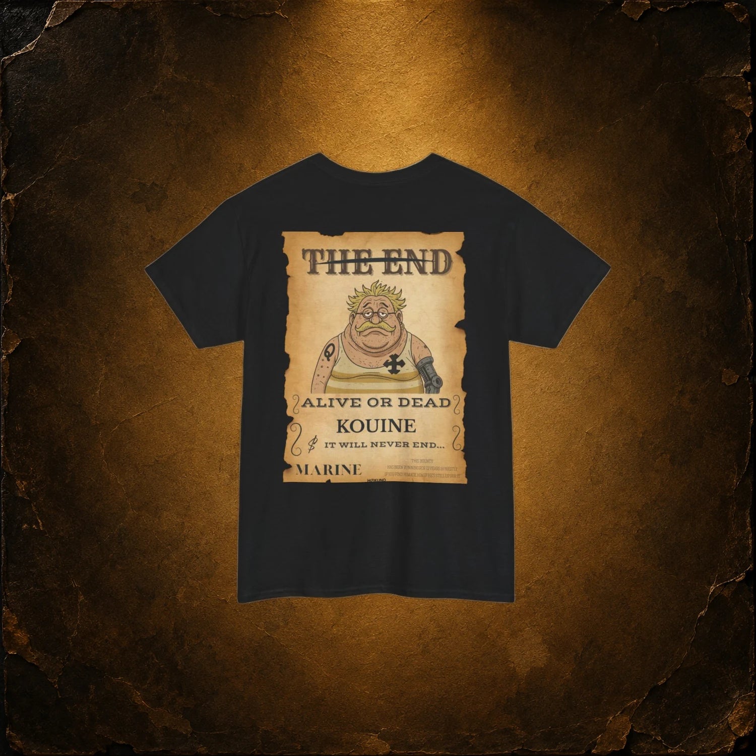 Kouine • Wanted Poster Black Tee