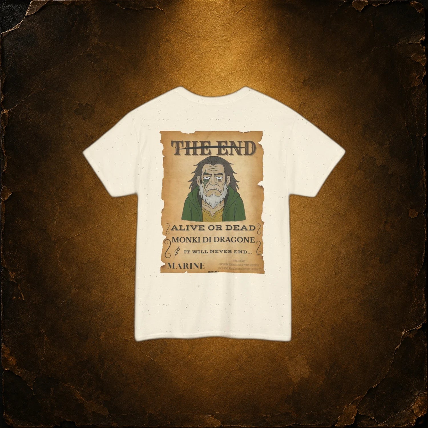 Monki Di Dragone • Wanted Poster Tee