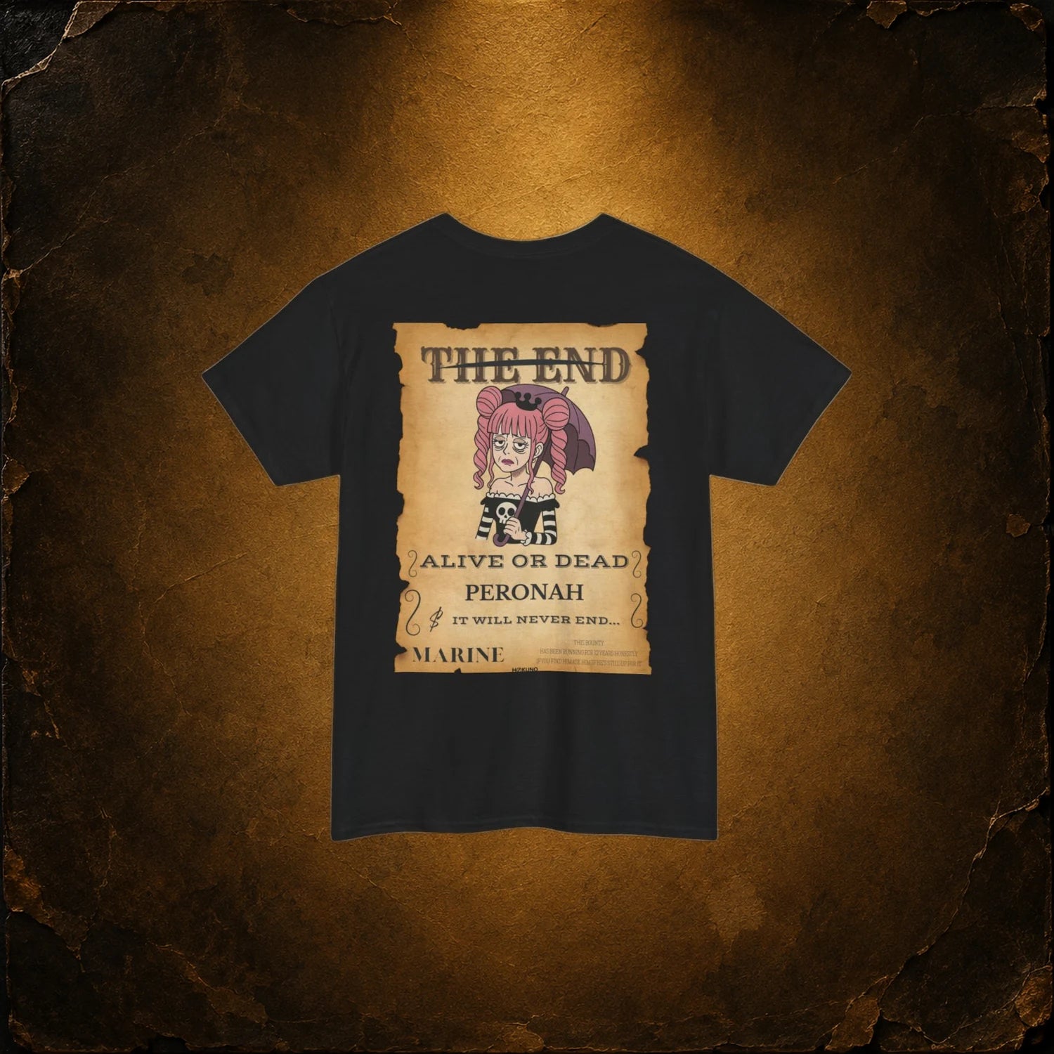 Peronah • Wanted Poster Black Tee