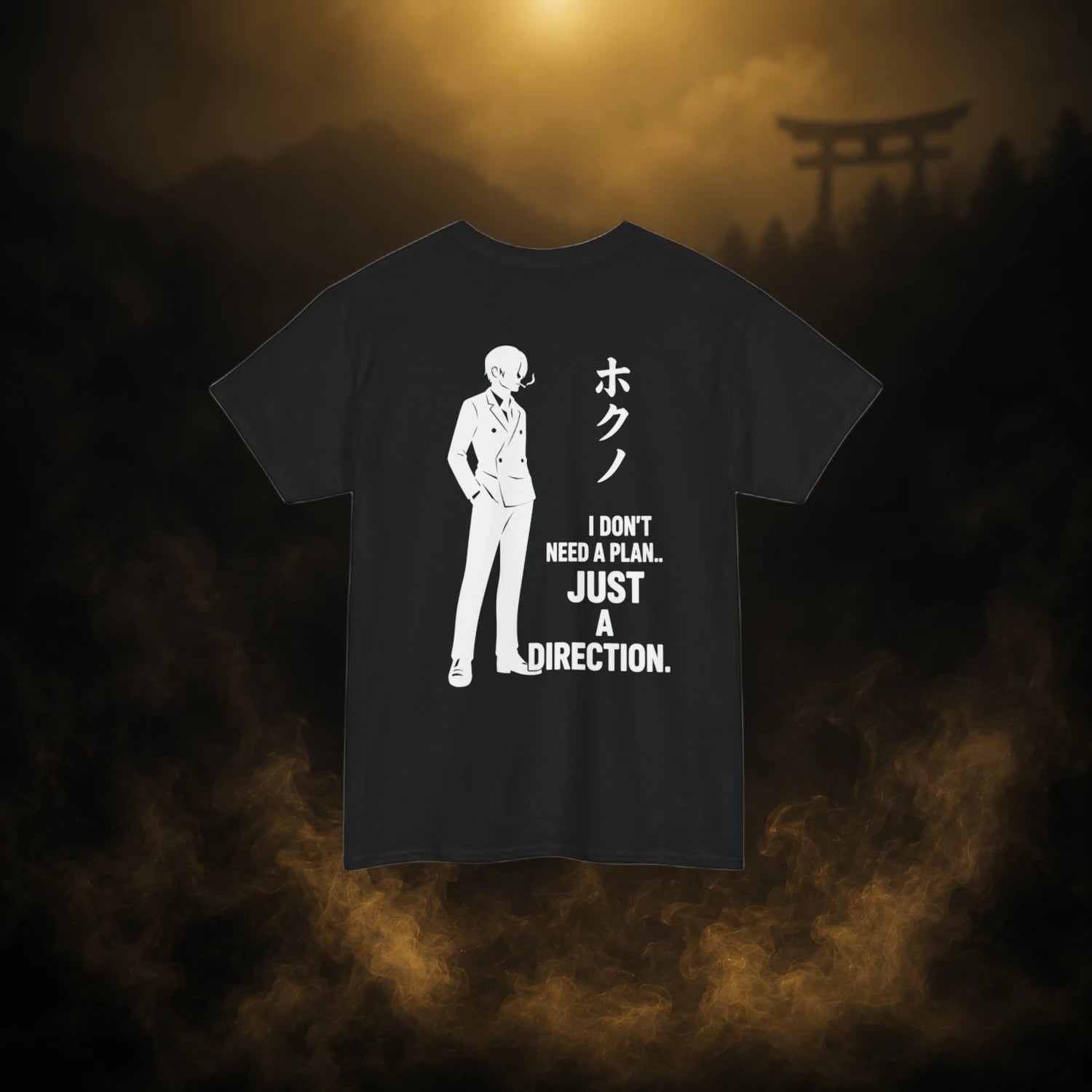 Sanji • Direction Black Tee