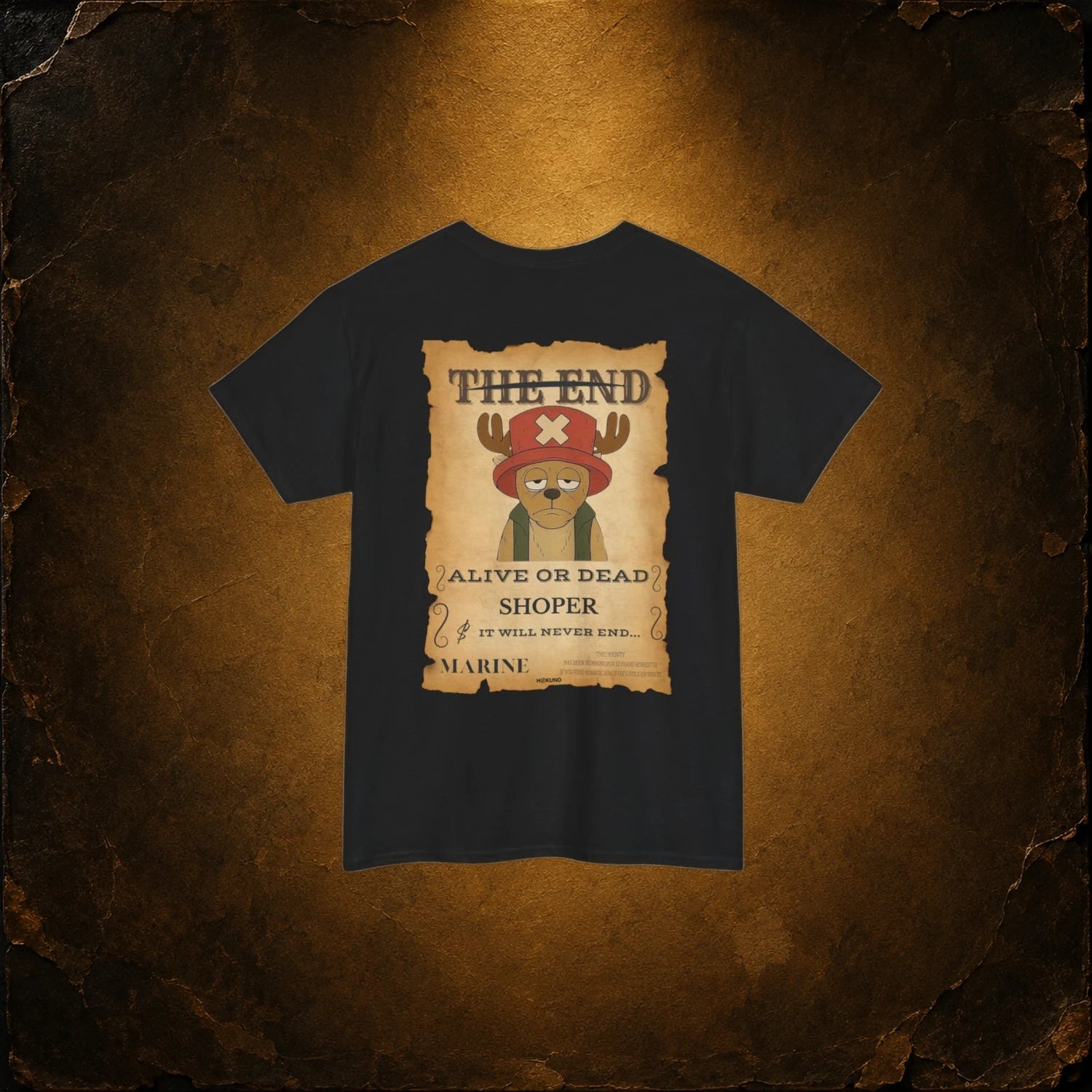 Shoper • Wanted Poster Black Tee