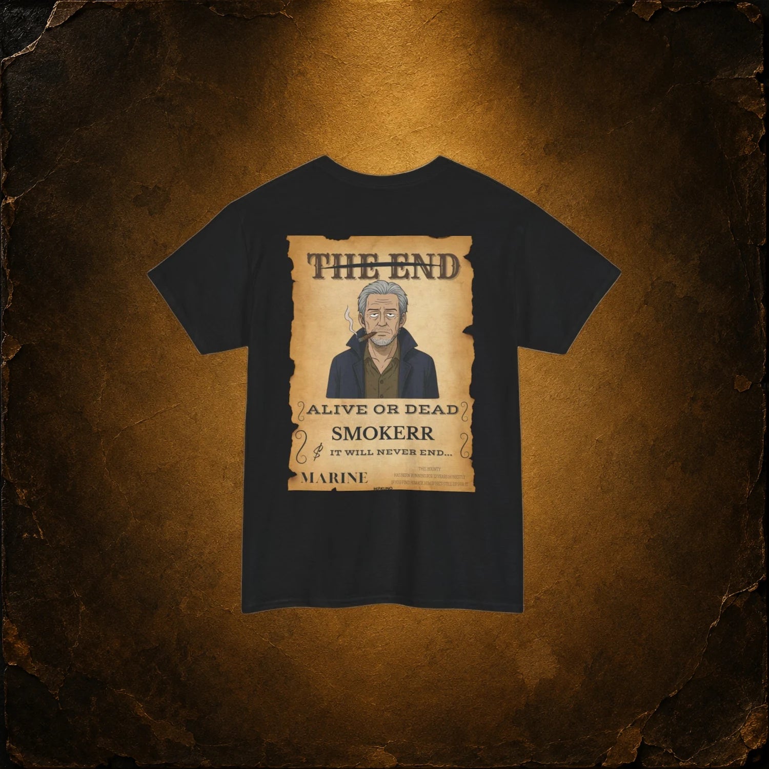 Smokerr • Wanted Poster Black Tee