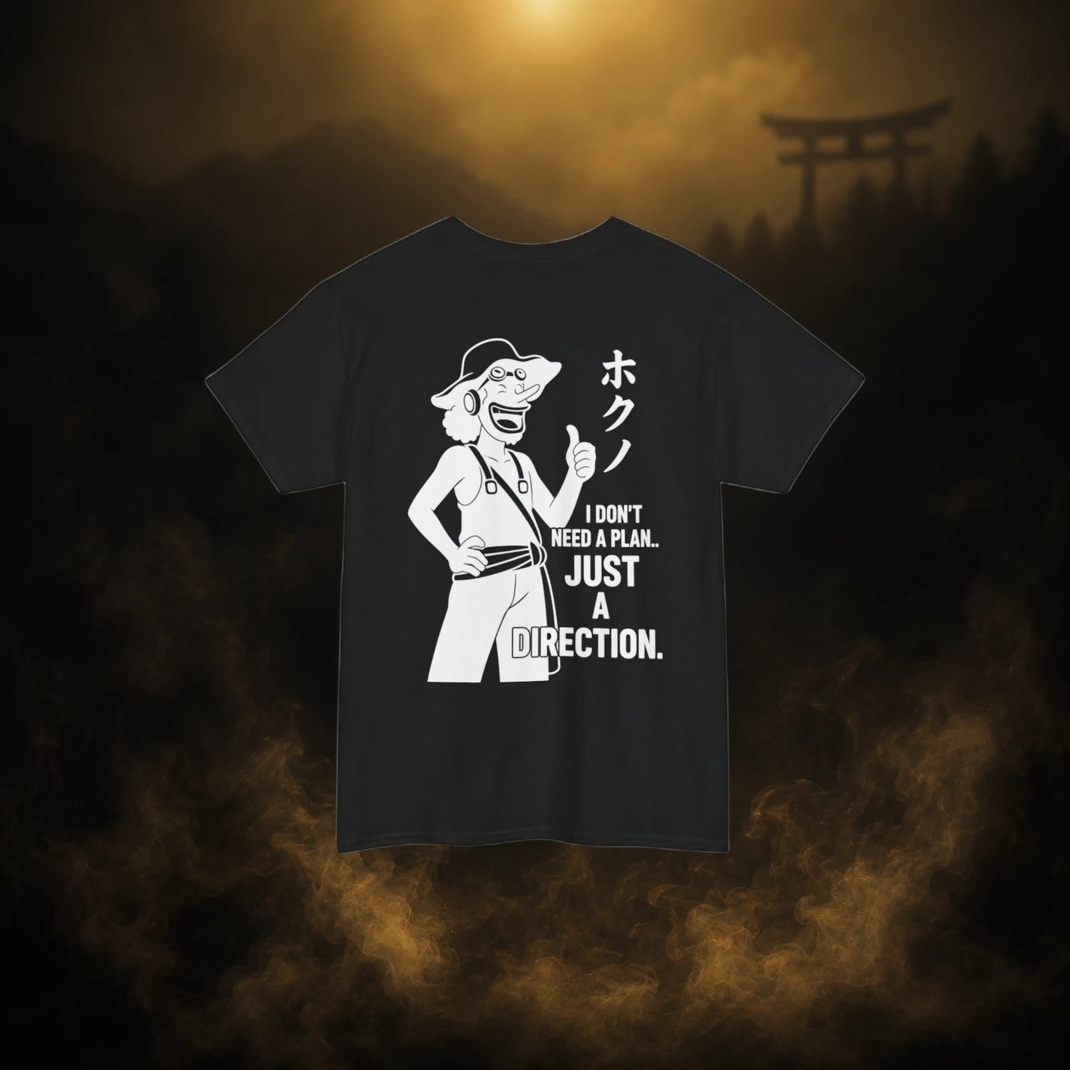 Ussop • Direction Black Tee