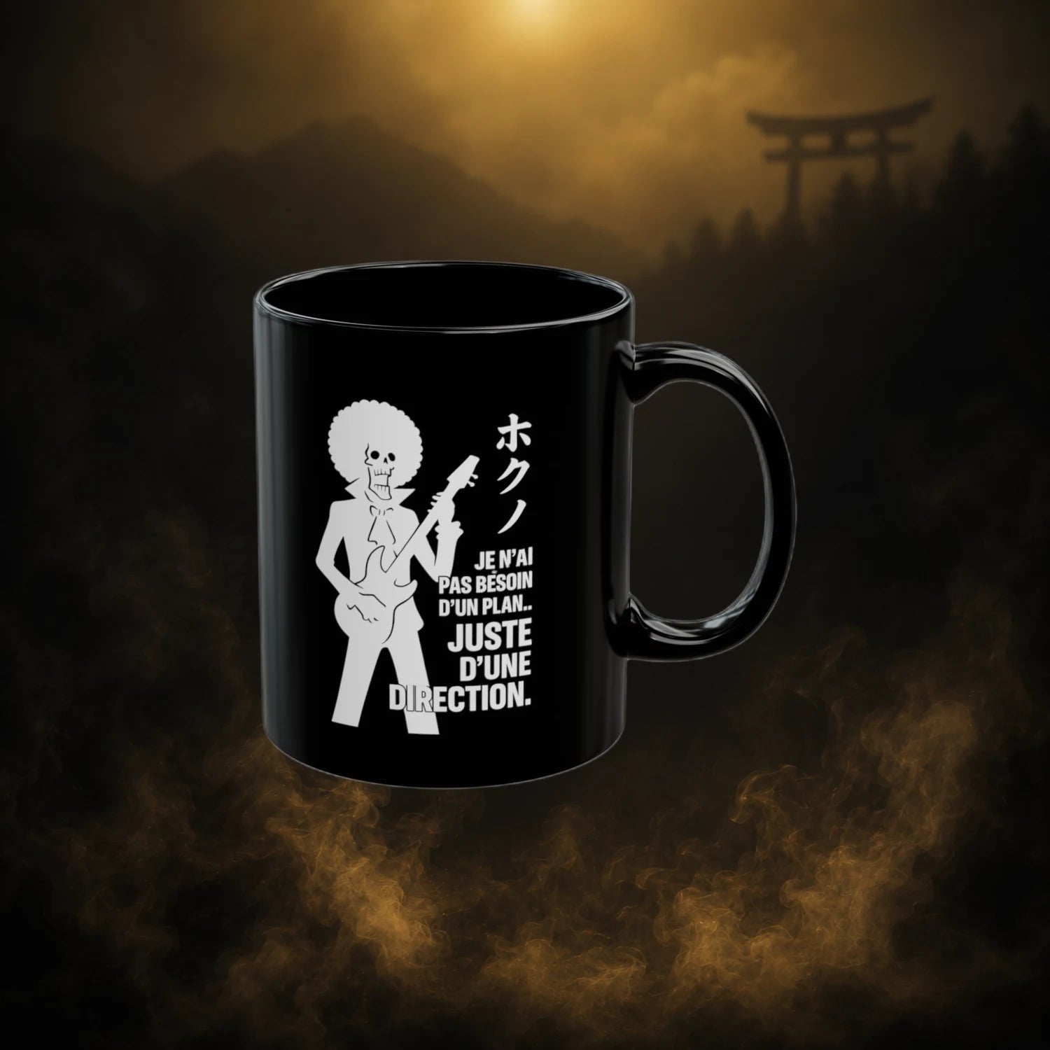Brook • Direction Black Mug
